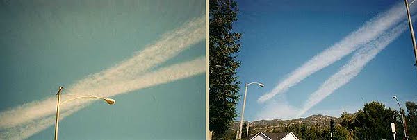 LA Mystery Contrails