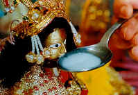 Milk drinking Ganesha